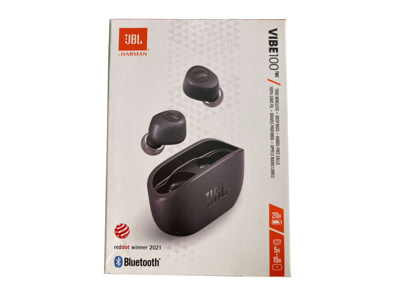 B-Ware - JBL Vibe 100TWS, kabellose Ohrhörer, Bluetooth